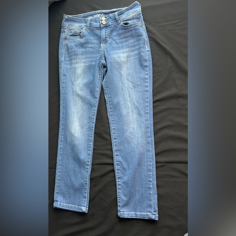Wallflower Light Blue Straight Leg Jeans